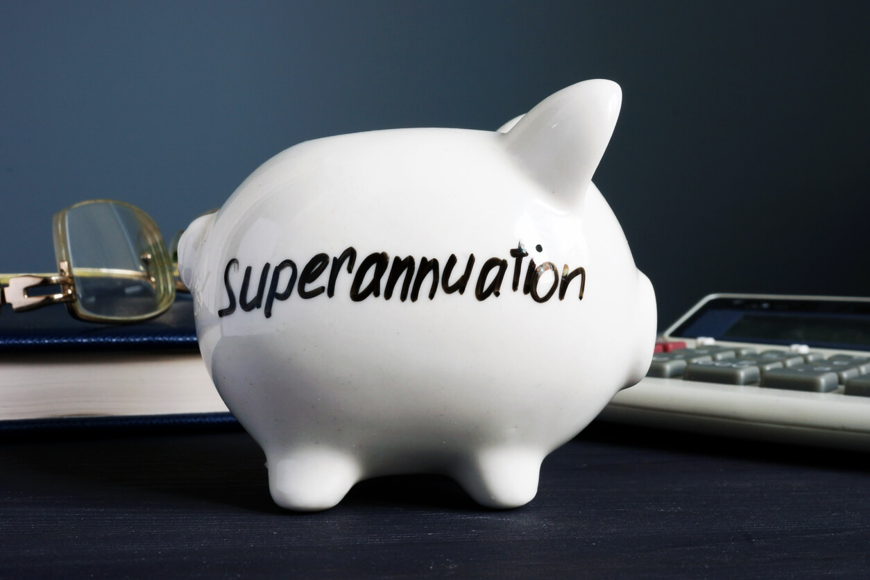 Superannuation guarantee piggy bank representing compulsory employer super contributions in Australia
