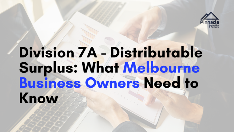 Division 7A Distributable Surplus: Calculator and Formula