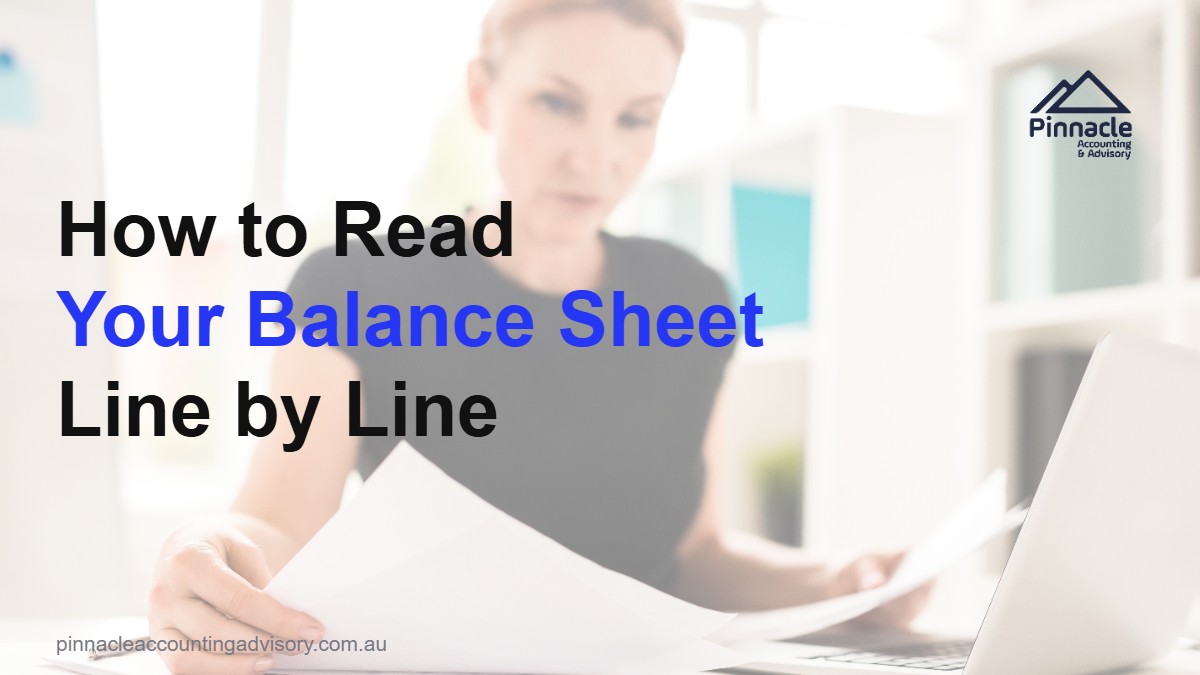 balance sheet featured Pinnacle Accounting & Advisory