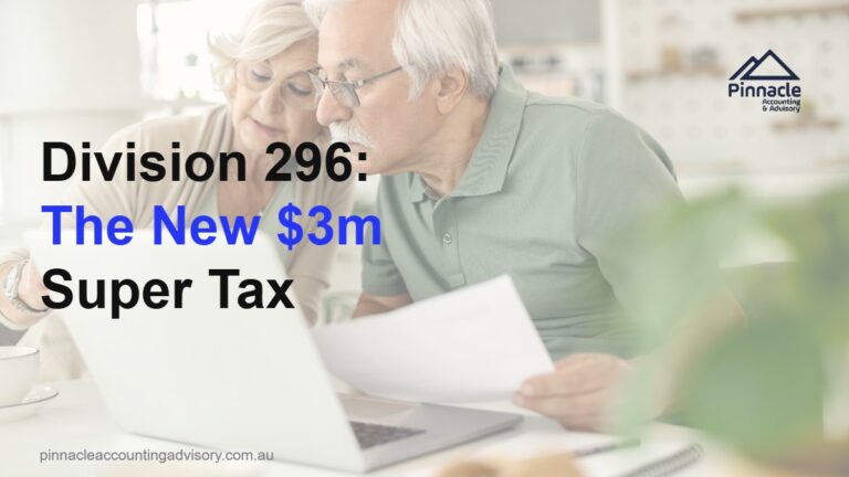 division 296 feat Pinnacle Accounting & Advisory