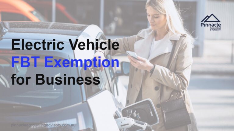 electric vehicle fbt feat Pinnacle Accounting & Advisory