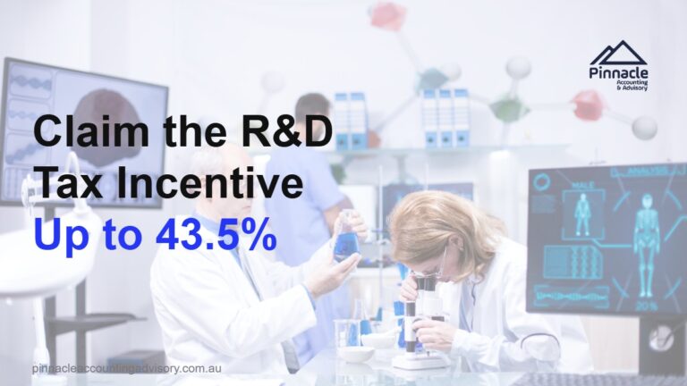 r and d tax incentive feat Pinnacle Accounting & Advisory