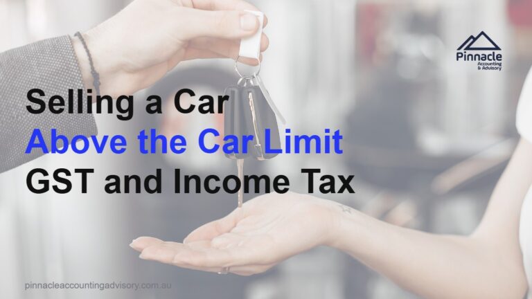selling car above car limit featured Pinnacle Accounting & Advisory