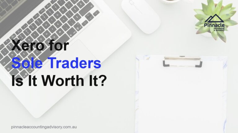 xero for sole traders featured Pinnacle Accounting & Advisory